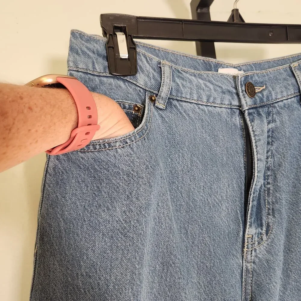 Z SUPPLY Mia Loose Wide Leg Jeans, Size 26